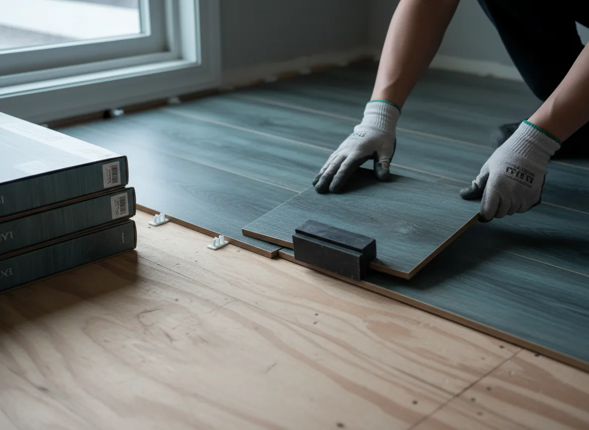 Luxury Vinyl Plank Installation company in Park, KS